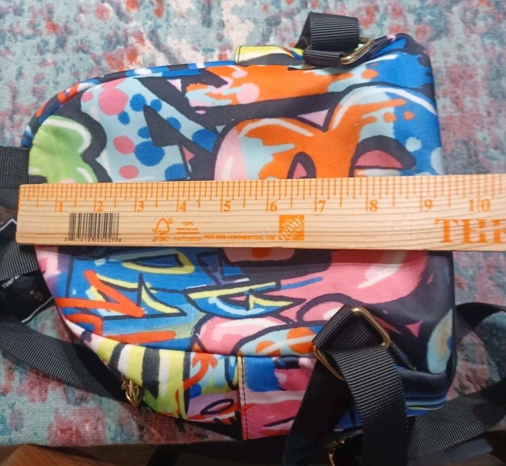 LD MINI Multicolor Geometric Print backpack - Picture 6 of 8